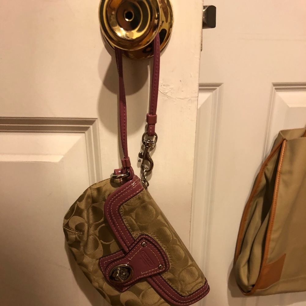 Coach wristlet